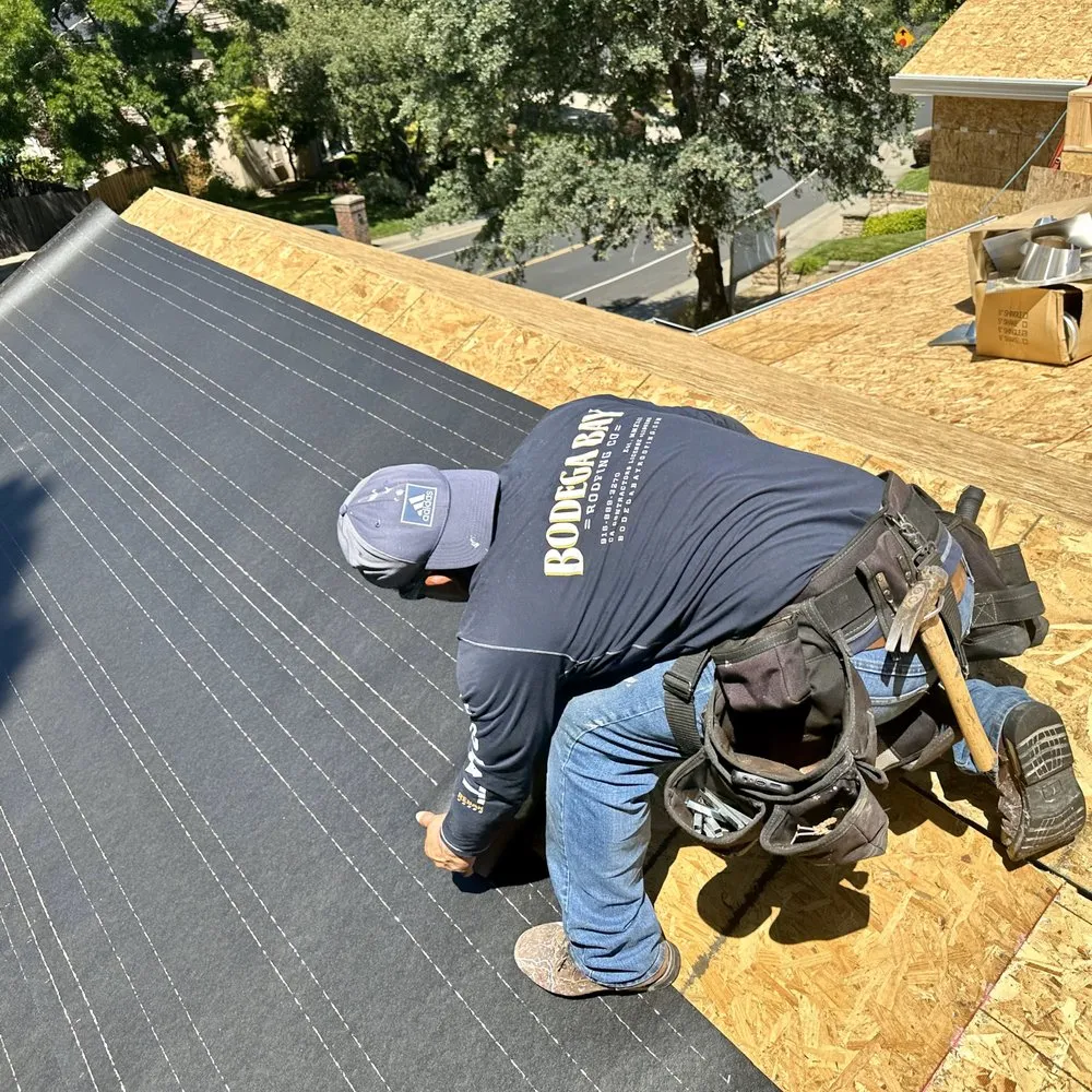 Slide of Bodega Bay Roofing