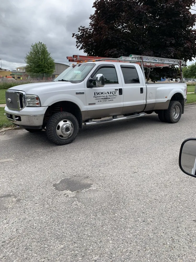 Slide of Bogart's Ed Roofing & Siding