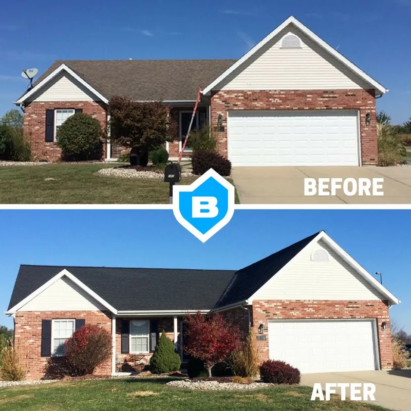 Reliable roof repair same-day service in St. Louis, MO by BOLT Construction & Roofing