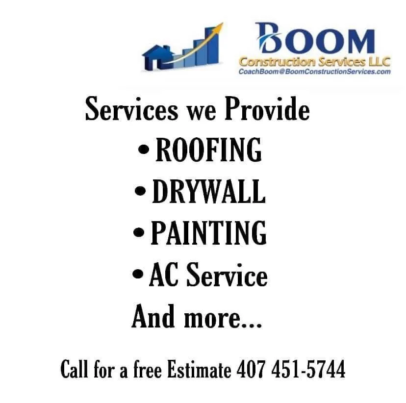 Slide of Boom Construction Services