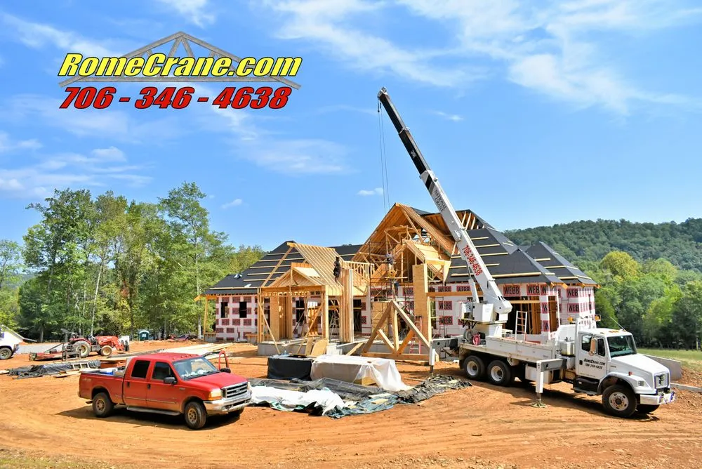 Slide of Boom Truck Rental