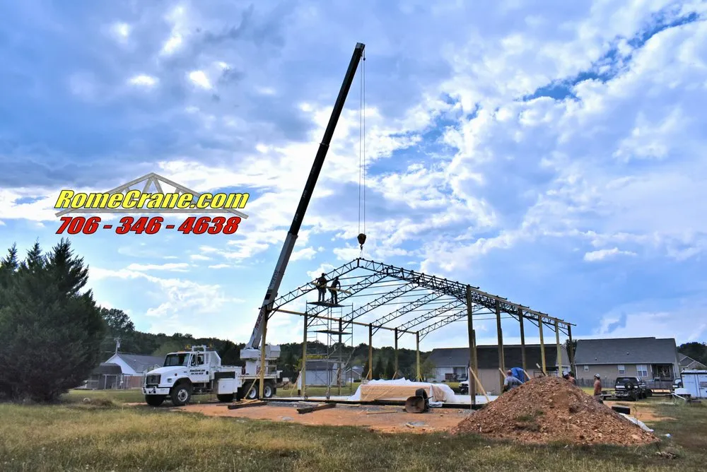 Slide of Boom Truck Rental