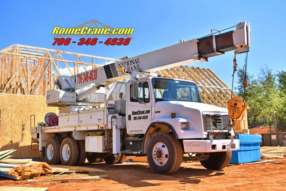 Slide of Boom Truck Rental