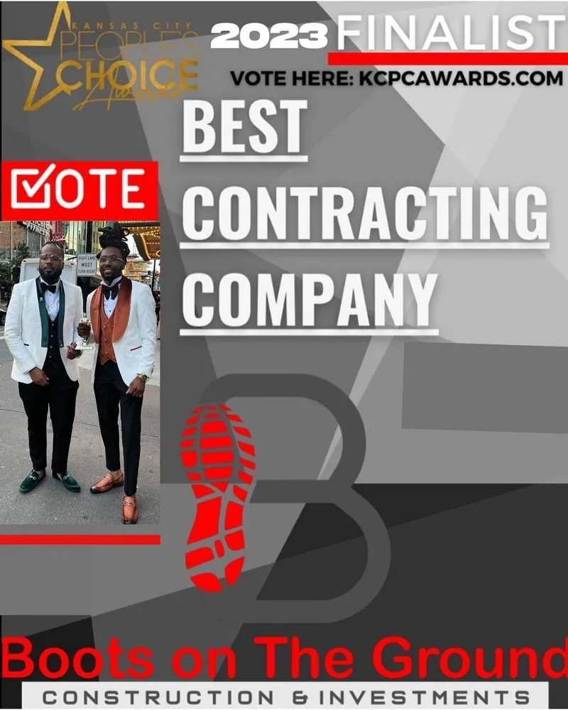 Slide of Boots On The Ground Construction & Investments