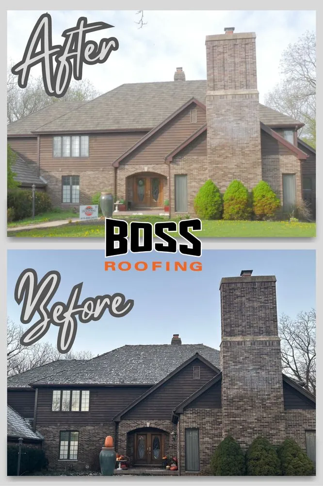 Slide of Boss Roofing - Siding Experts