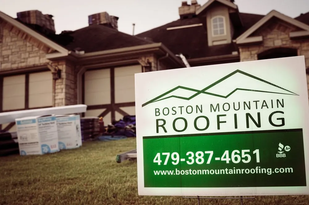 Slide of Boston Mountain Roofing