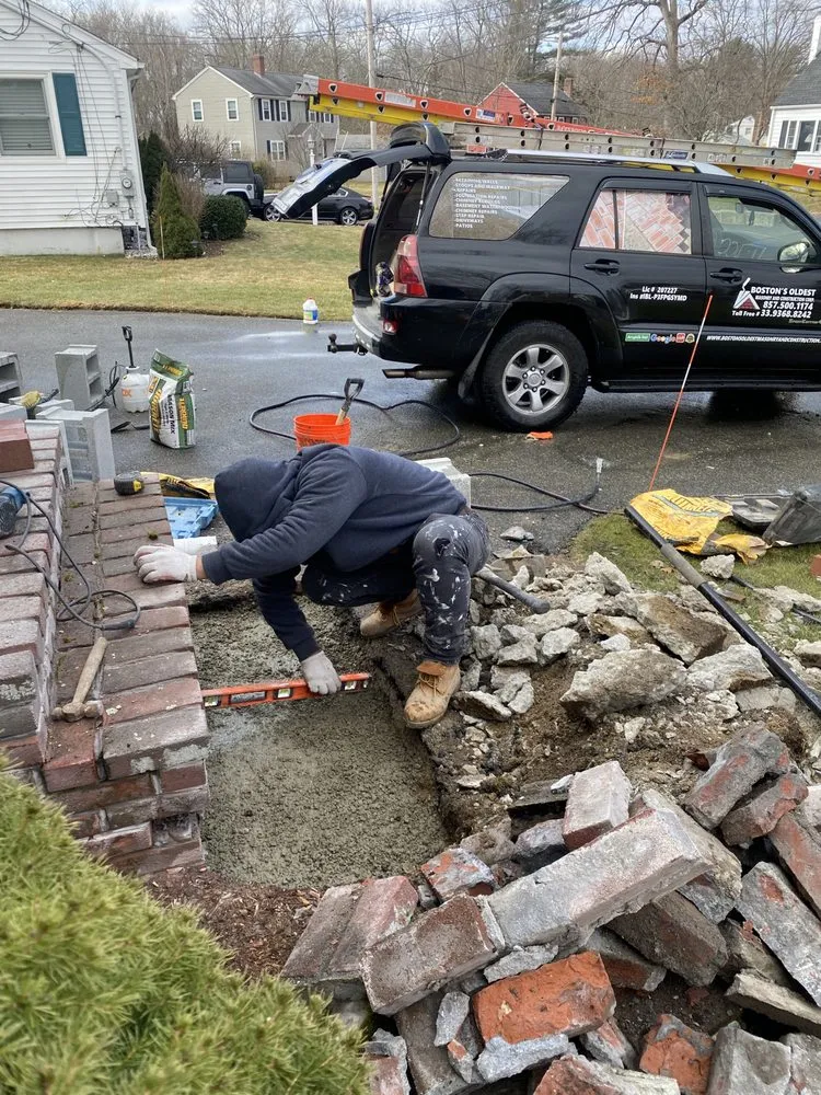 Slide of Boston’s Oldest Masonry and Construction