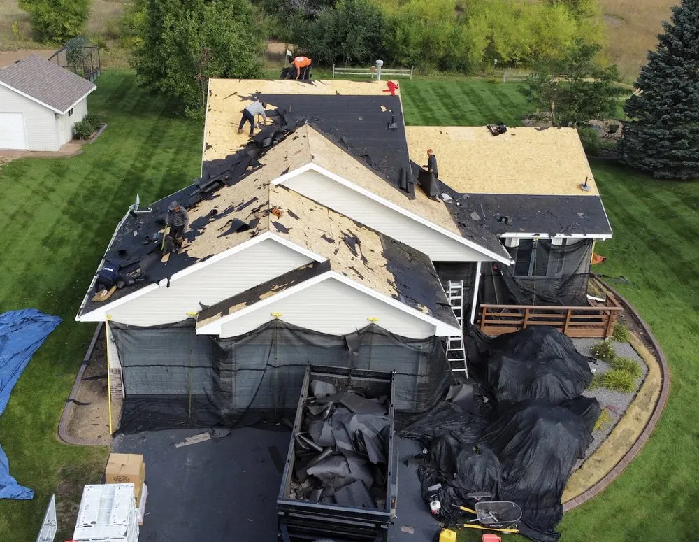 Slide of Boulder Creek Construction