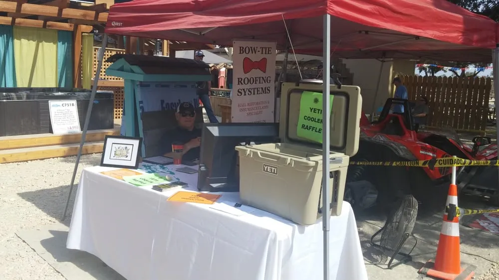 Slide of Bow Tie Roofing Systems