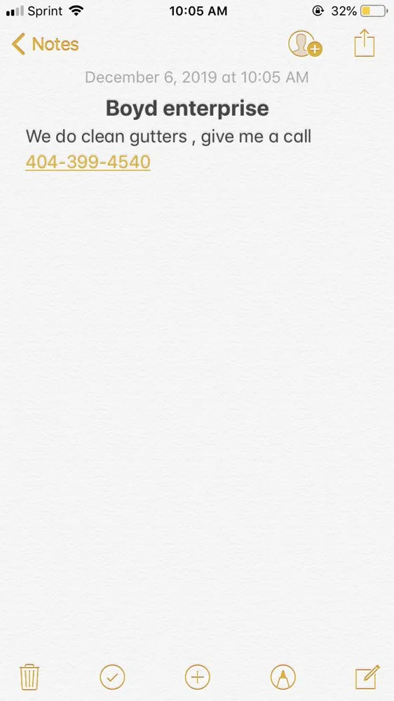 Slide of Boyd Enterprises