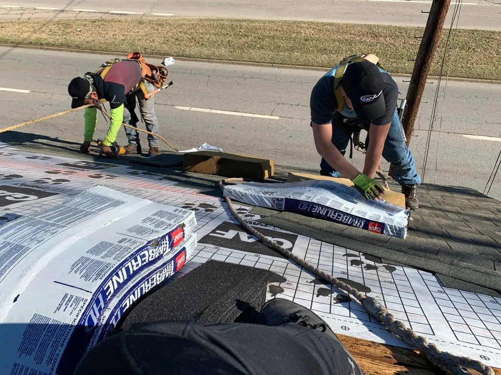 Slide of B&P Roofing