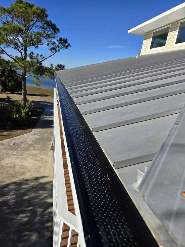 Slide of Bradley's Custom Gutters