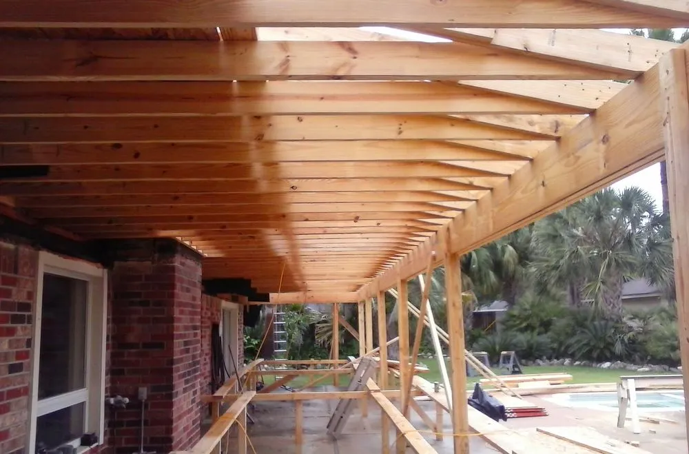 Local residential roofing service in Cut and Shoot, TX by Brads mobile home repair