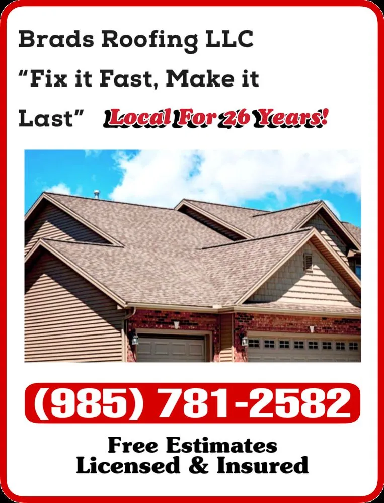 Slide of Brads Roofing