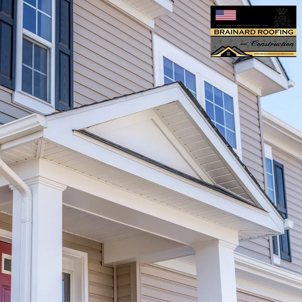 Professional residential roofing service in Farmersburg, IA by Brainard Roofing & Construction Company