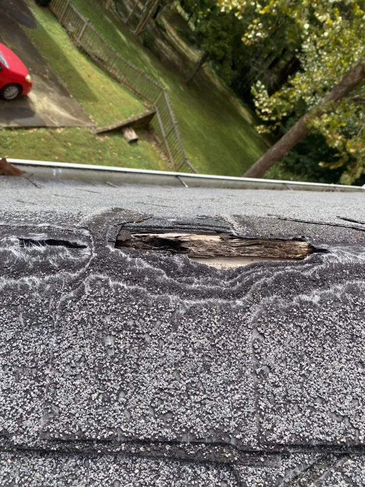 Slide of Brand New Roofing