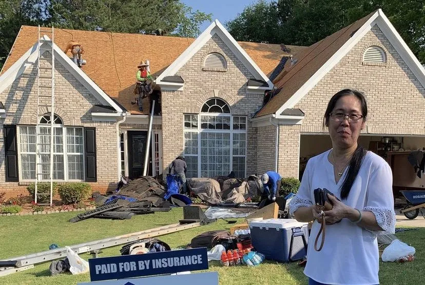 Slide of Brand New Roofing