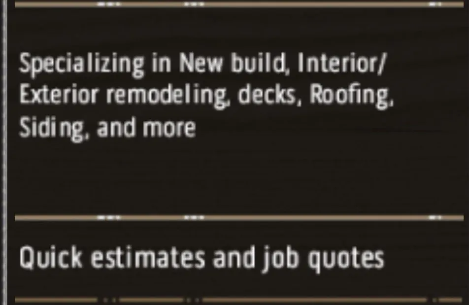 Slide of Brandis Construction