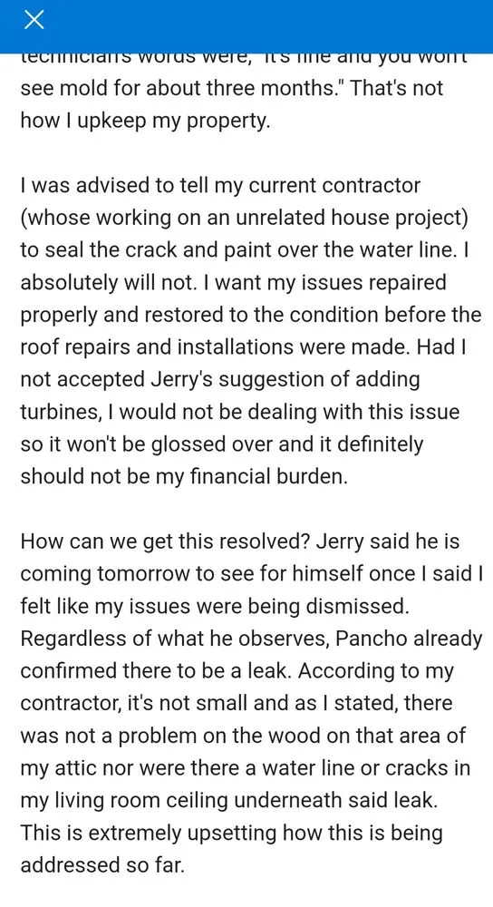 Slide of Braun's Roofing