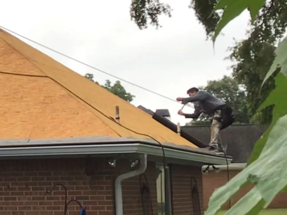 Slide of Bravo Company Roofing