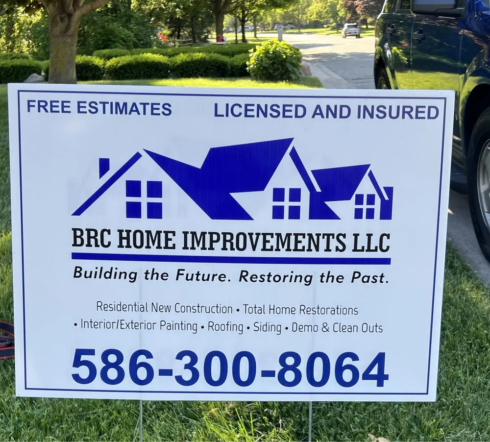Slide of BRC Home Improvements