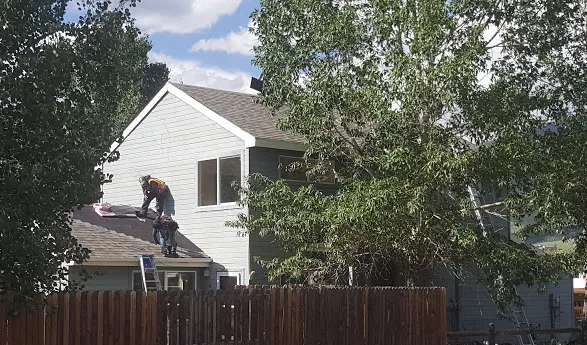 Slide of Breckenridge Roofing General Contractors