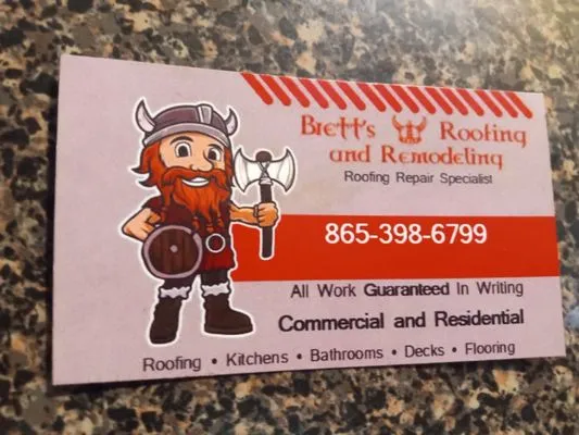 Brett's Roofing and Remodeling