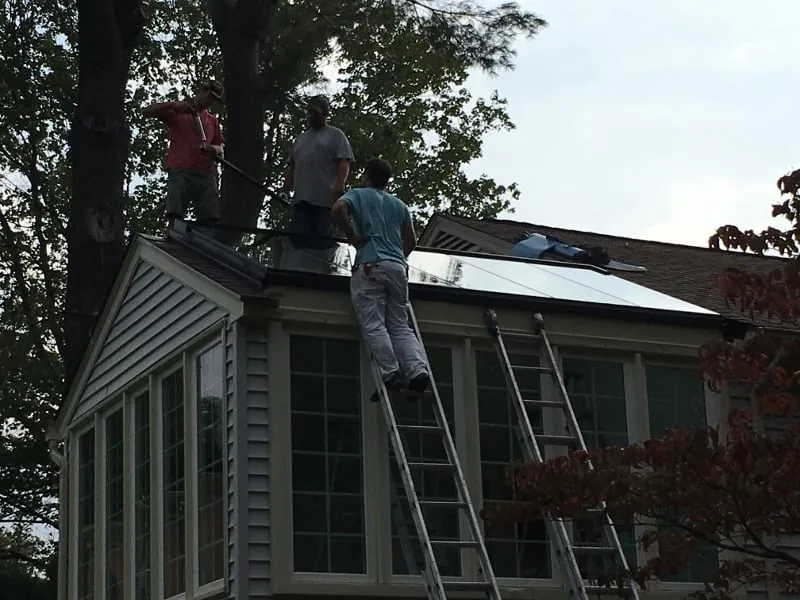 Slide of Breyer's Roofing