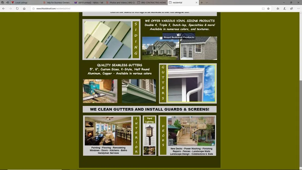 Slide of BRG Contracting, LLC