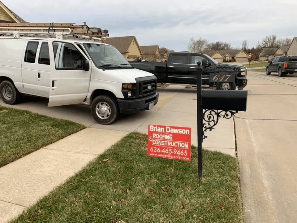 Slide of Brian Dawson Roofing
