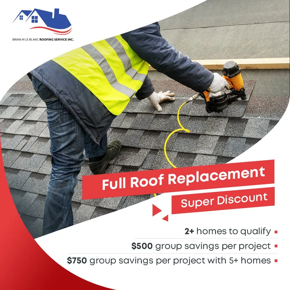 Slide of Brian M LeBlanc Roofing