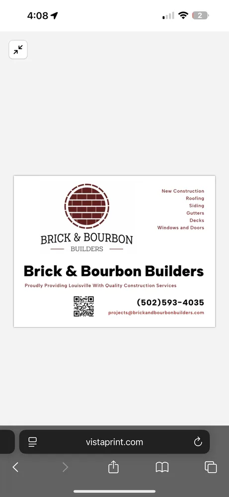 Slide of Brick & Bourbon Builders