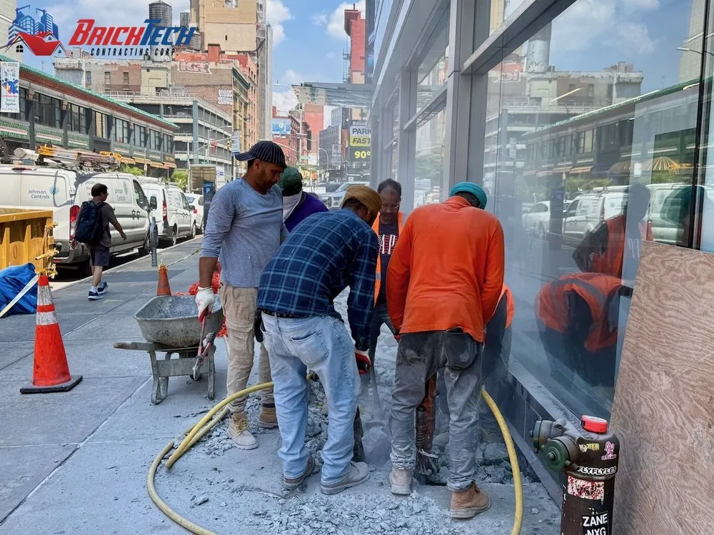 Slide of Brick Tech Contracting