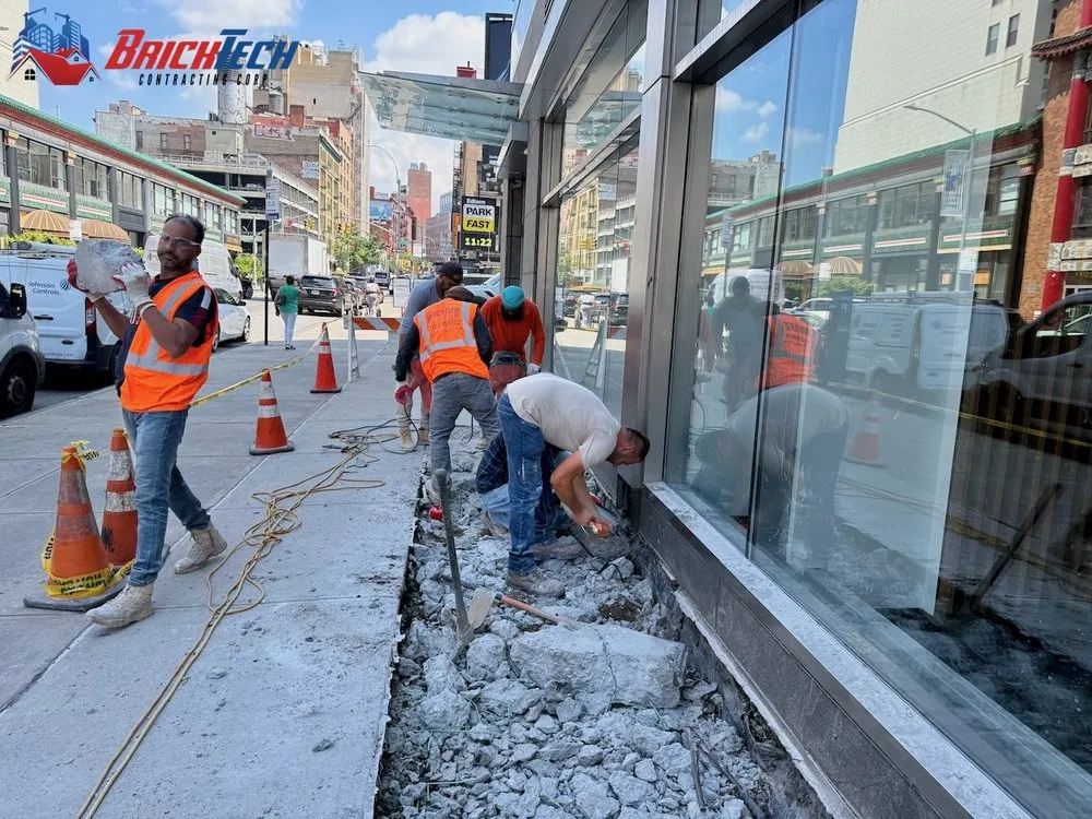 Slide of Brick Tech Contracting