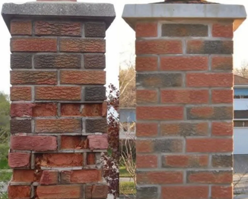 Slide of Bridge Masonry