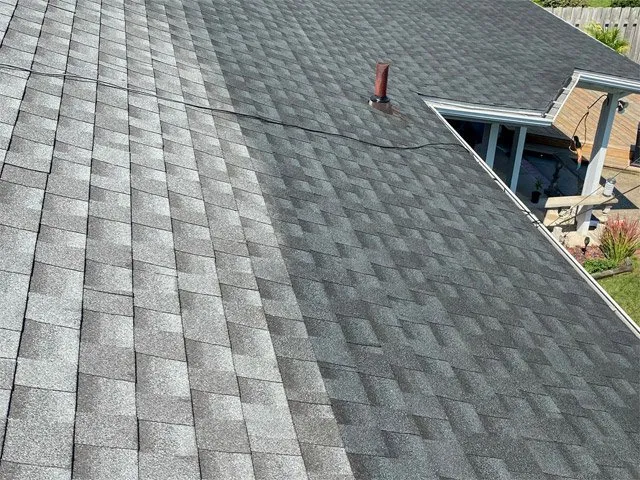 Slide of Bright Green Roof