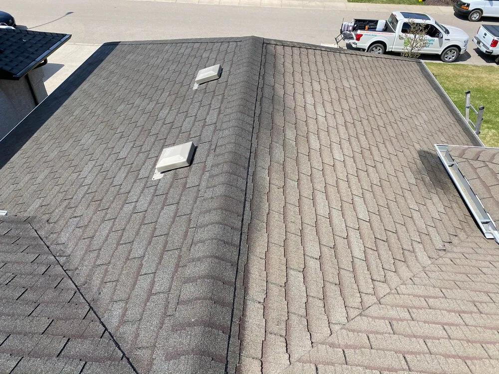 Slide of Bright Green Roof