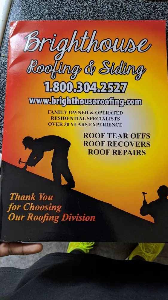 Slide of Brighthouse Roofing and Siding