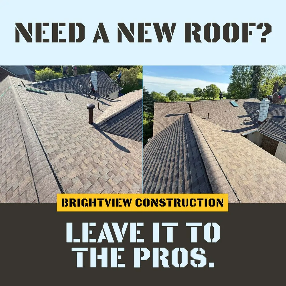 Slide of BrightView Construction