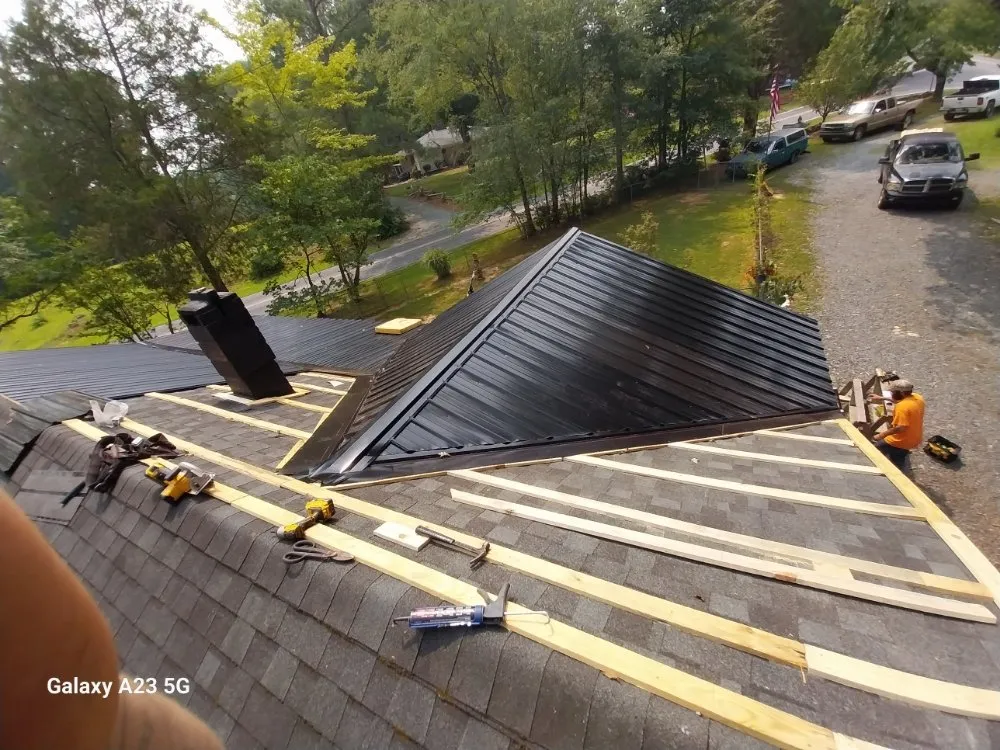 Emergency metal roofing installation near you across New London, NC - Britt's Roofing & Home Improvement