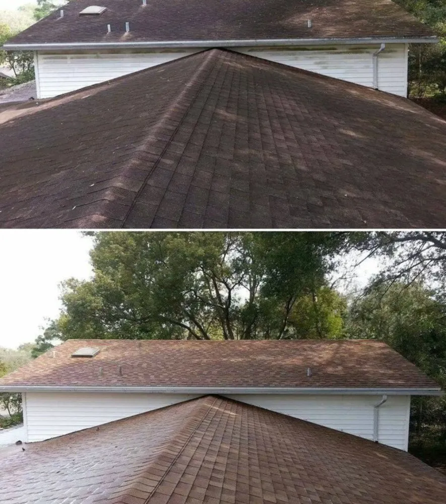 Slide of Brocks Roof & Gutter Cleaning