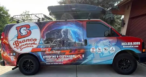 Slide of Bronco Catastrophe Services