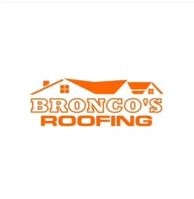 Bronco's Roofing Logo