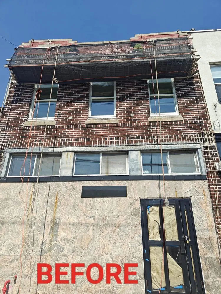 Slide of Brooklyn BD construction