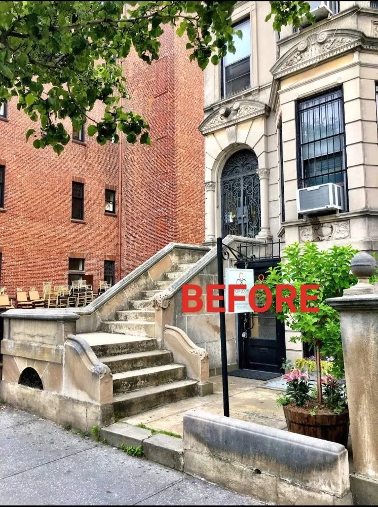 Slide of Brooklyn BD construction