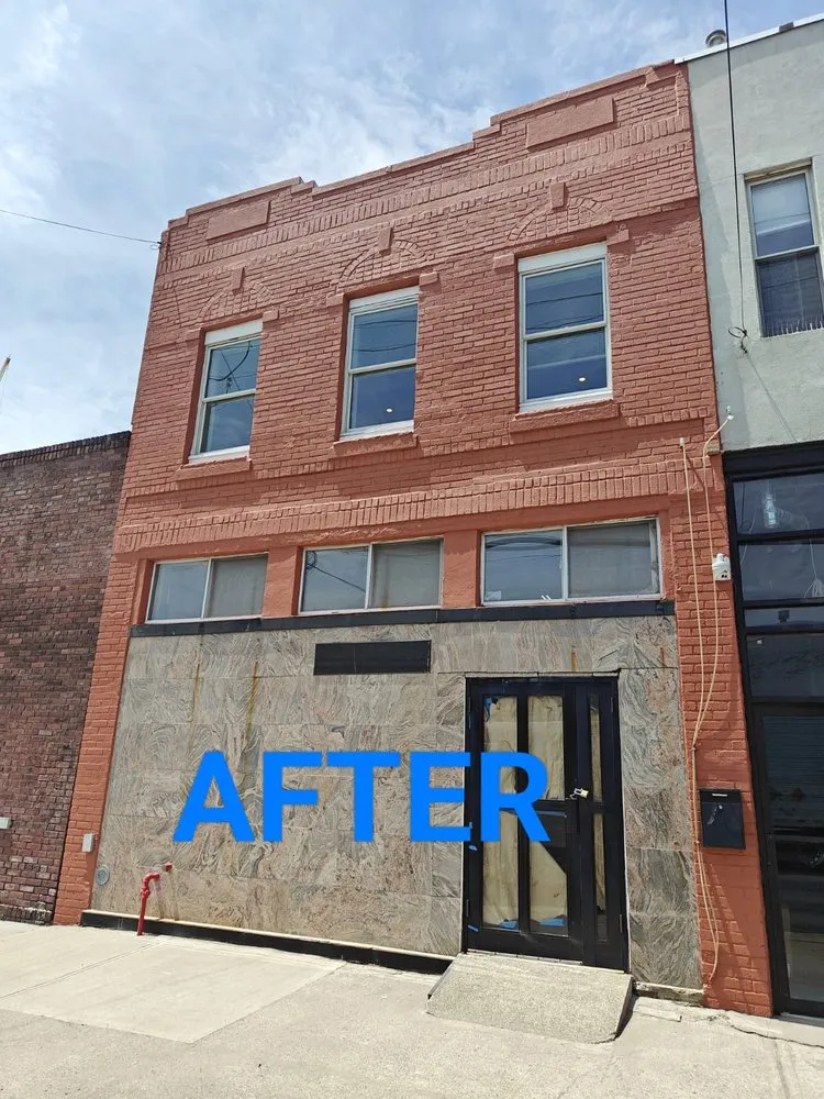 Slide of Brooklyn BD construction