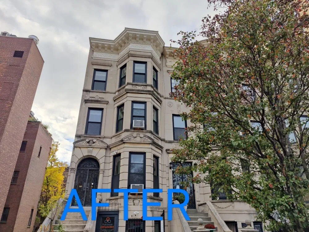 Slide of Brooklyn BD construction