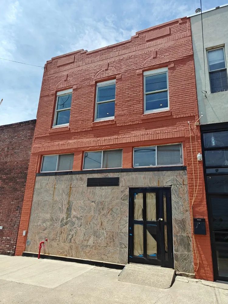 Slide of Brooklyn BD construction