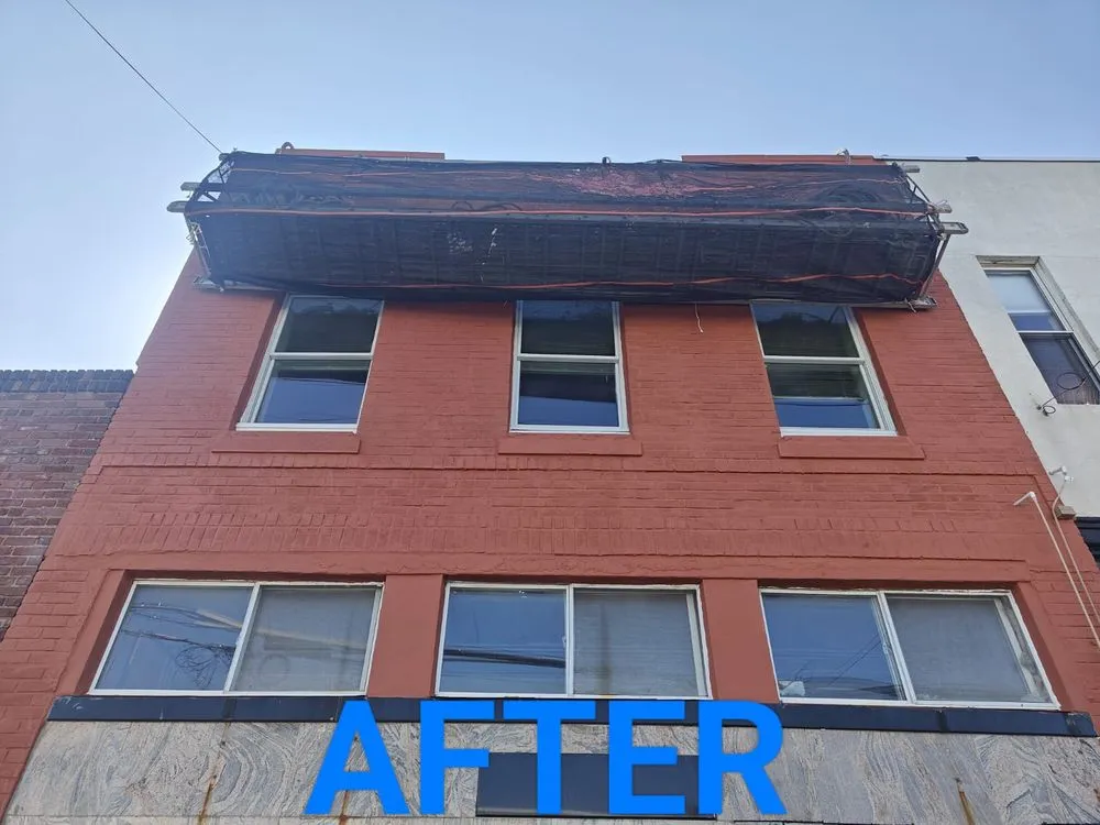 Slide of Brooklyn BD construction