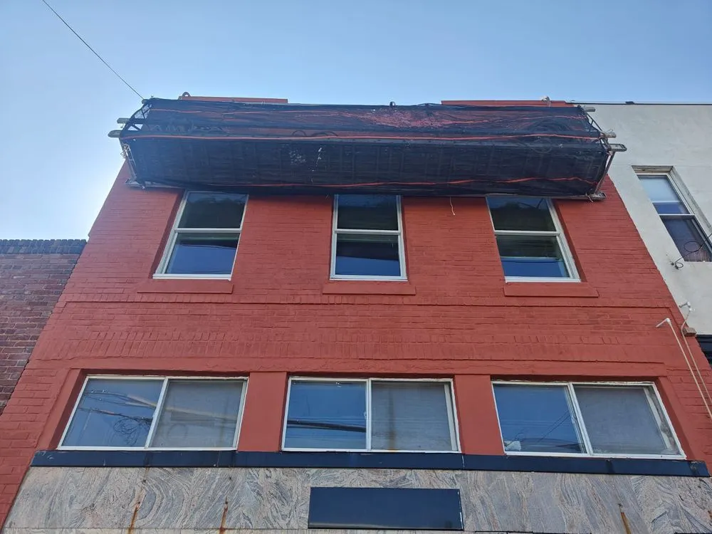 Slide of Brooklyn BD construction